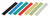 Термоусаживаемая трубка ТУТнг 4/2 набор (7 цветов по 3 шт. 100мм) (600/7200) | Б0038928 ЭРА (Энергия света)