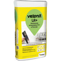 Шпаклевка полимерная Weber Vetonit LR+ финишная белая 20 кг 1020747 купить в Москве по низкой цене