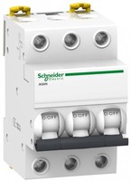 Выключатель автоматический трехполюсный iK60 50А C 6кА | A9K24350 Schneider Electric
