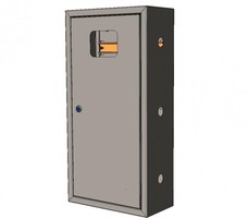 Ящик ЯУР для УЭРМ счетчик на монтажную панель (ВхШхГ) 600х300х150 Basic | uerm-mp-600 EKF