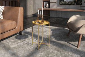 Столик кофейный Sheffilton 52x37.2 см цвет золото