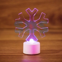 Фигура светодиодная на подставке "Снежинка", RGB | 501-055 NEON-NIGHT Снежинка купить в Москве по низкой цене