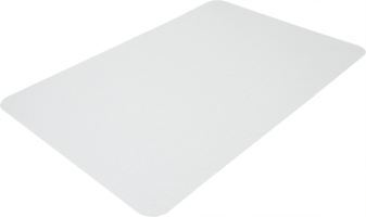 Салфетка-скатерть Бельцер 60x90 см прямоугольная ПВХ цвет белый/серый