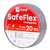Изолента ПВХ серо-стальная 19мм 20м серии SafeFlex | plc-iz-sf-st EKF