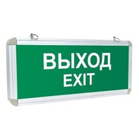 Светильник аварийно-эвакуационного освещения EXIT-101 односторонний LED Proxima - EXIT-SS-101-LED EKF Basic указатель постоянный IP20 купить в Москве по низкой цене
