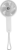 Вентилятор ручной Equation Handy 3 Вт D11 см цвет белый