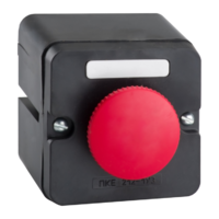 Пост кнопочный ПКЕ 212-1-У3-IP40 (красный гриб) | 150745 КЭАЗ (Курский электроаппаратный завод)