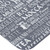 Салфетка-скатерть Фраппе 60х90 см прямоугольная ПВХ цвет серый
