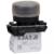 Кнопка КМЕ4220м-черный-2но+0нз-цилиндр-IP65 | 248245 КЭАЗ (Курский электроаппаратный завод)