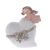 Фигурка декоративная Ангел на сердечке микс 10x6x12 см