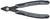 Бокорезы ESD прецизионные для тонких работ Electronic Super Knips, антистатические, мягкая проволока 0.2-1.6мм, средней твердости 1.2мм, L=125мм, высокочастотная закалка режущих кромок до 64HRC, черные, 2-компонентные рукоятки - KN-7861125ESD KNIPEX