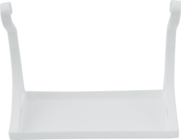 Полка настенная BEROSSI 28x12x21 см пластик цвет белый аналоги, замены