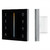 Панель Sens SMART-P43-MIX Black (230V, 4 зоны, 2.4G) (ARL, IP20 Пластик, 5 лет) Arlight 028137
