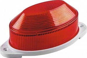 Строб 1.3w красный IP54 FERON 29895 STLB01 светильник-вспышка 18LED купить в Москве по низкой цене