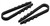 Дюбель-хомут для круглого кабеля 5-10мм черный (100шт) ЭРА | Б0045084 (Энергия света)