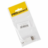 Переходник гнездо USB-A (Female) - штекер Mini USB 5pin (Male) (инд. упак.) PROCONNECT 18-1175-9 REXANT