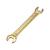 Ключ рожковый 8х9 мм, желтый цинк | 12-5822-2 REXANT