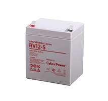 Батарея аккумуляторная PS 12В 5.7А.ч CyberPower RV 12-5 купить в Москве по низкой цене