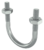 Скоба монтажная U-образная с резьбой М6 гайками для труб d 1/2&quot; | BHU11012 DKC (ДКС)