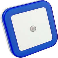 Ночник светодиодный NLE 03-SB-DS КВАДРАТ синий с датчиком освещения 230В | 4690612028798 IN HOME цена, купить