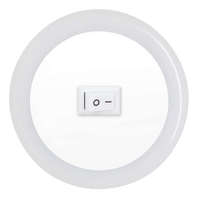 Ночник светодиодный NLE 04-LW-S белый с выключателем 230В | 4690612028804 IN HOME цена, купить