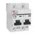 Автоматический выключатель 2P 80А (C) 10kA ВА 47-100 EKF Basic | mcb47100-2-80C-bas