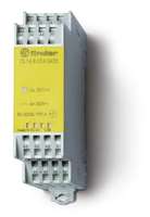 Модульное электромеханическое реле безопасности (реле с принудительным управлением контактами); 4NO+2NC 6A; контакты AgNi | 7S1690240420 Finder катушка 24VDC 2NC 6А DC 22.5мм IP54 аналоги, замены