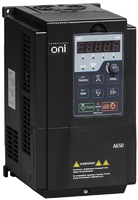 Преобразователь частоты A650 380В 3Ф 2.2кВт 5,5А со встроенным тормозным модулем ONI IEK (ИЭК) A650-33E022T цена, купить