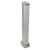 Snap-On мини-колонна алюминиевая с крышкой из алюминия, 2 секции, высота 0,68 метра, цвет алюминий Legrand 653024