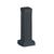 Snap-On мини-колонна алюминиевая с крышкой из пластика 1 секция, высота 0,3 метра, цвет черный Legrand 653002