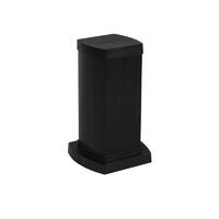 Snap-On мини-колонна алюминиевая с крышкой из пластика 4 секции, высота 0,3 метра, цвет черный Legrand 653042 Колонна-мини купить в Москве по низкой цене