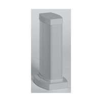 Snap-On мини-колонна алюминиевая с крышкой из алюминия, 2 секции, высота 0,3 метра, цвет алюминий Legrand 653021 Колонна-мини купить в Москве по низкой цене