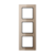 Рамка 3-я для горизонтальной/вертикальной установки Серия- ACreation Материал- стекло Цвет- шампань JUNG AC583GLCH