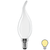 Лампа светодиодная Lexman E14 220-240 В 6 Вт свеча на ветру матовая 750 лм теплый белый свет