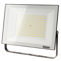 Прожектор светодиодный уличный Ritter Profi 53412 3 200 Вт 20000 Лм 180-240В холодный белый свет 6500К IP65 черный