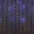 Гирлянда &quot;Светодиодный Дождь&quot; 2х4м LED зел. эффект мерцания 220В провод черн. Neon-Night 235-207