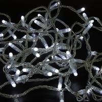 Гирлянда Нить 10 м, 200 LED, прозрачный ПВХ, цвет свечения белый NEON-NIGHT 305-195 купить в Москве по низкой цене