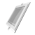 Светодиодный встраиваемый светильник , квадратный с декоративным стеклом, 18W 4000K 1/20 | 948111218 Gauss