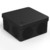 Коробка распределительная для прямого монтажа двухкомпонентная безгалогенная (HF) черная 100х100х50 (66шт/кор) | 60-0300-9005 Промрукав