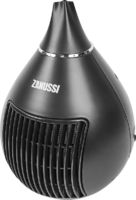 Тепловентилятор керамический электрический Zanussi ZFH/C-403 с механическим термостатом, 1500 Вт, цвет черный