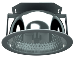 Светильник люминесцентный DLS 2x18 HF встраиваемый down light ЭПРА - 1201000300 Световые Технологии 218 с СТ ЛВО 2х18Вт КЛЛ G24q-2 IP20 цена, купить