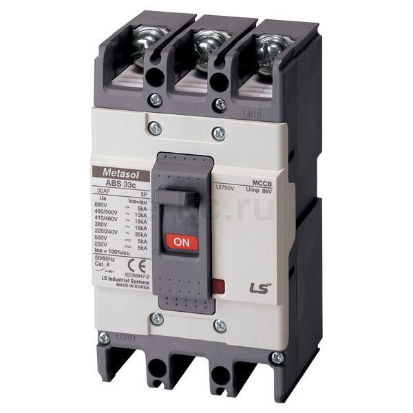  выключатель ABS33c 10A EXP | 129001800 LSIS Electric .