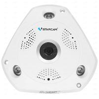 Камера-IP WiFi C8861WIP купольная 2Мп fisheye (рыбий глаз) Vstarcam 00-00003226 цена, купить