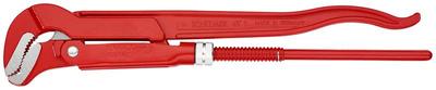 Ключ трубный 1 1/2 S-образные тонкие губки 60 мм (2 3/8) L-420 Cr-V многоэтапная закалка в масле KN-8330015 KNIPEX