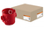 Коробка установочная 68х62 стыковочные узлы, красная с саморезами | SQ1402-1106 TDM ELECTRIC