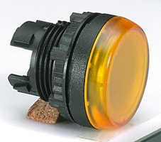 Головка индикатора - Osmoz для комплектации с подсветкой IP 66 желтый | 024164 Legrand диффузор купить в Москве по низкой цене