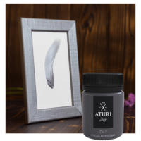 Краска акриловая Aturi цвет чёрное серебро 60 г DESIGN