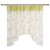Комплект штор на ленте для кухни Кантри 285x160 см цвет зеленый WITERRA