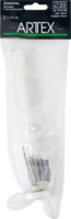 Держатель двухрядный с пластиковой вставкой 2 см цвет жемчуг ARTTEX