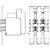 Комплект шин и контактов (шаг 116.5мм) для передн. подкл. стационарного Протон 25 (комплект из трех) Контактор 7007170 Legrand